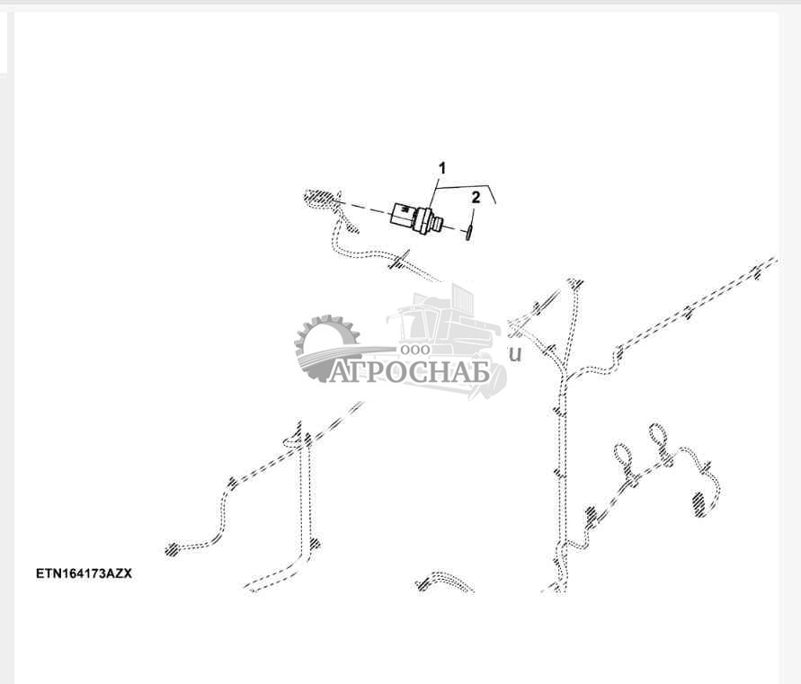 Датчик закупорки воздушного фильтра 